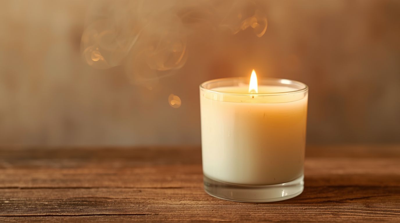 Throxyz Vanilla Scented Candle